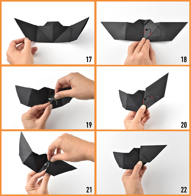 Origami Chauve Souris Facile L Clat De Verre